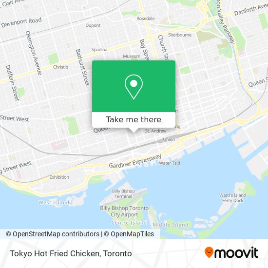 Tokyo Hot Fried Chicken plan