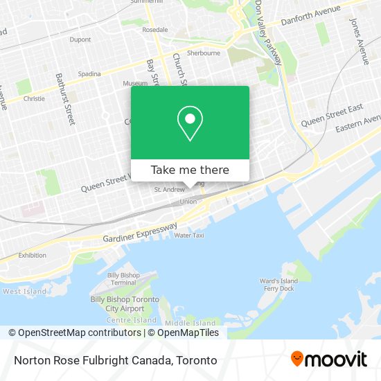 Norton Rose Fulbright Canada map