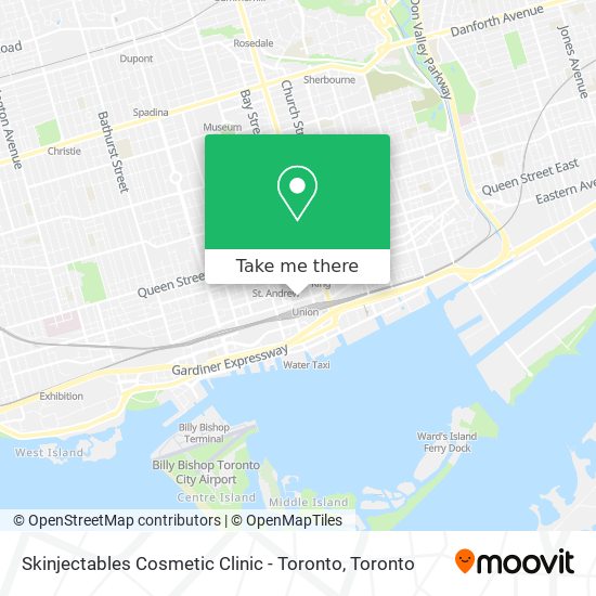 Skinjectables Cosmetic Clinic - Toronto map
