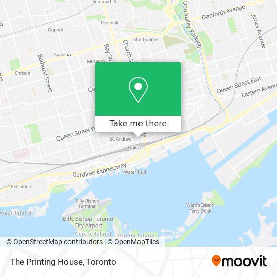 The Printing House map