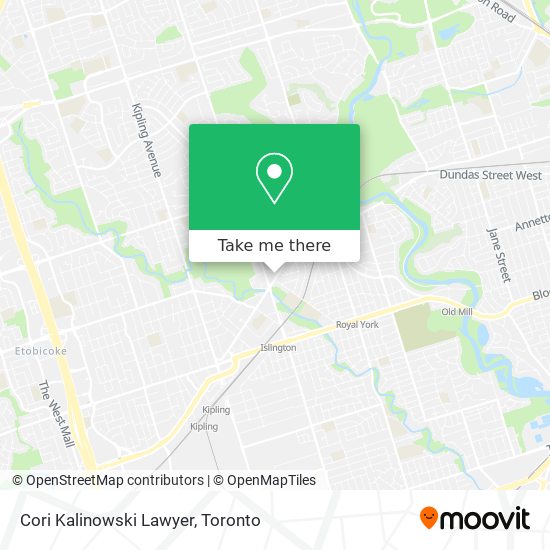 Cori Kalinowski Lawyer map