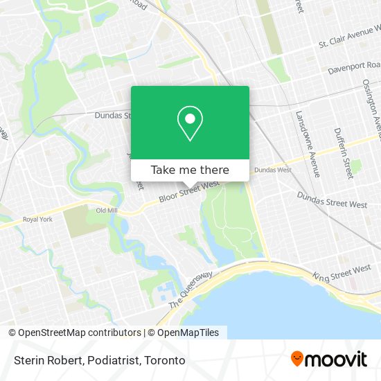 Sterin Robert, Podiatrist map