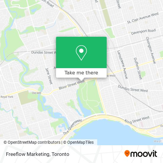 Freeflow Marketing map