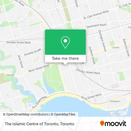 The Islamic Centre of Toronto plan