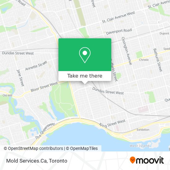 Mold Services.Ca map