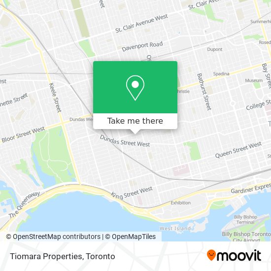 Tiomara Properties map