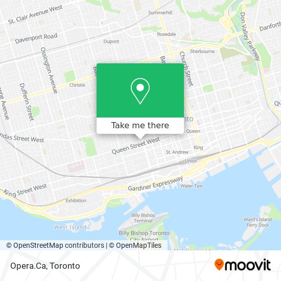 Opera.Ca map