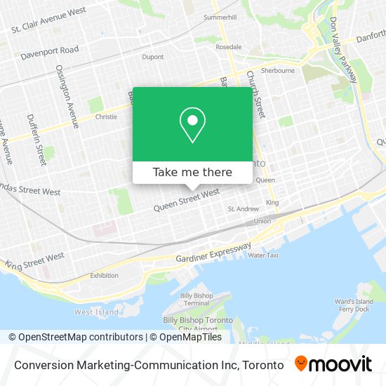 Conversion Marketing-Communication Inc map