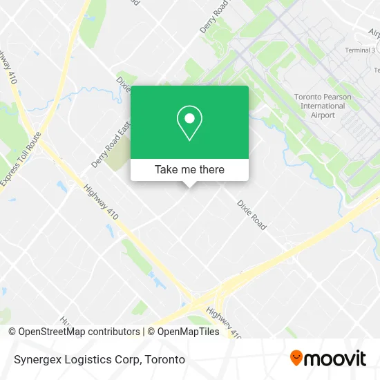 Synergex Logistics Corp map