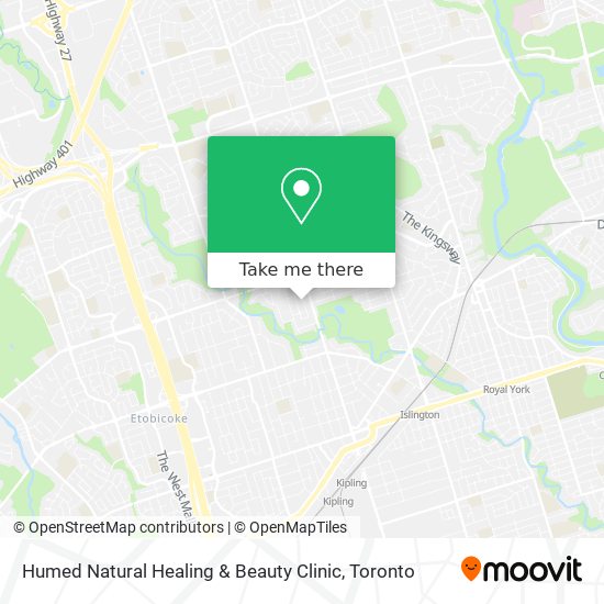 Humed Natural Healing & Beauty Clinic map