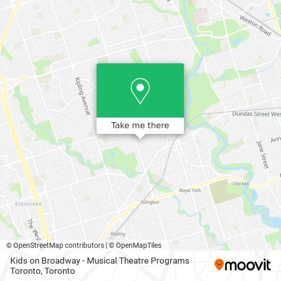 Kids on Broadway - Musical Theatre Programs Toronto plan