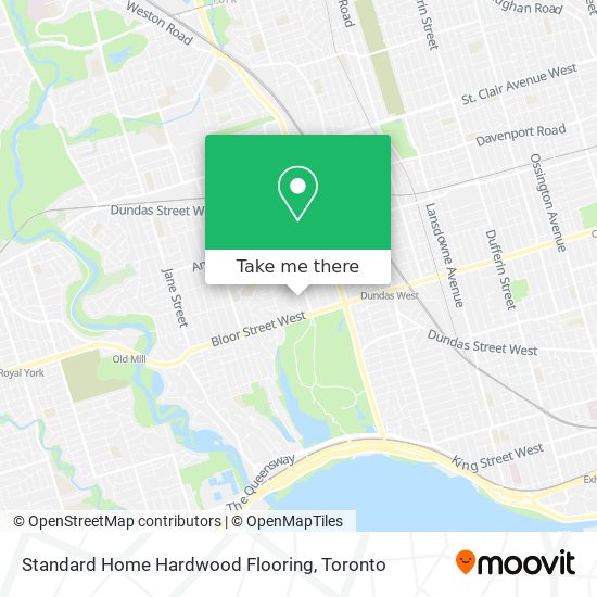 Standard Home Hardwood Flooring map