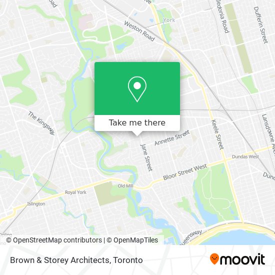 Brown & Storey Architects map