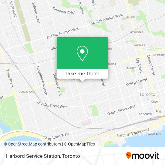 Harbord Service Station plan