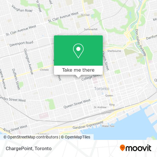 ChargePoint map