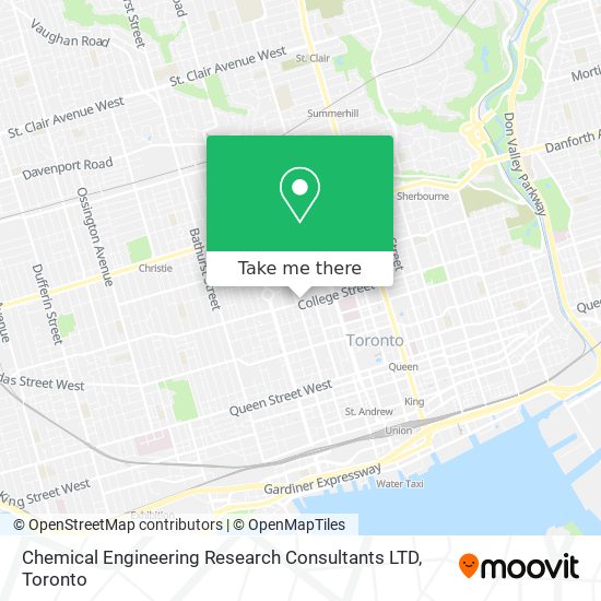 Chemical Engineering Research Consultants LTD map