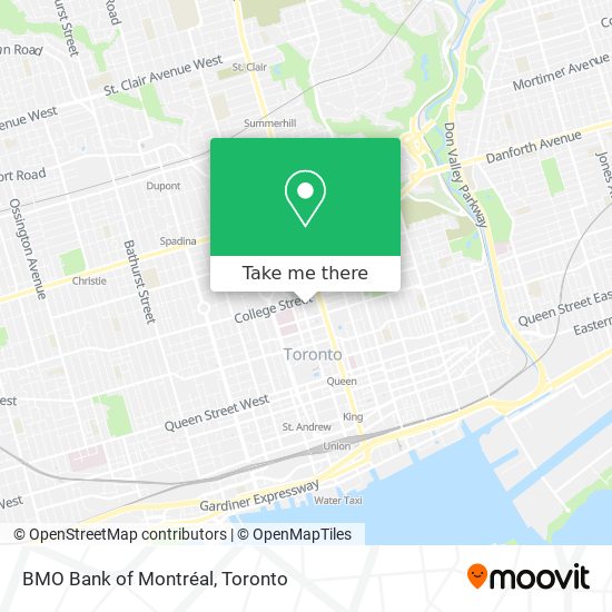 BMO Bank of Montréal plan