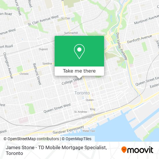 James Stone - TD Mobile Mortgage Specialist map