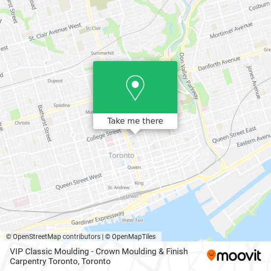 VIP Classic Moulding - Crown Moulding & Finish Carpentry Toronto plan