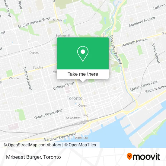 Mrbeast Burger map