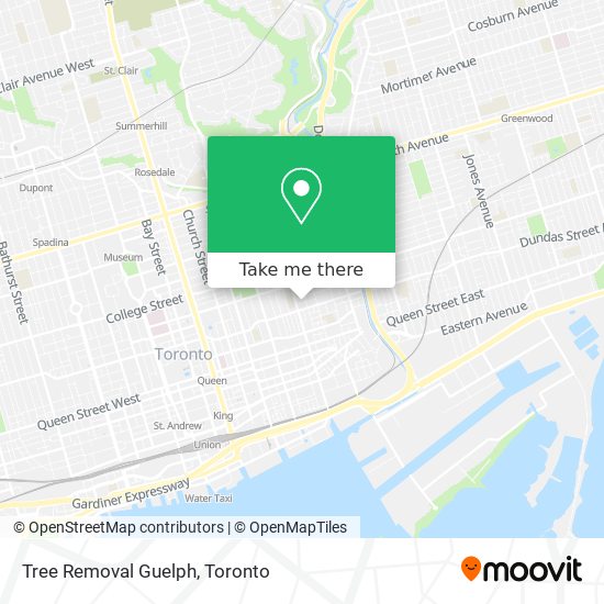 Tree Removal Guelph map