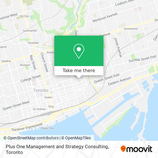 Plus One Management and Strategy Consulting map