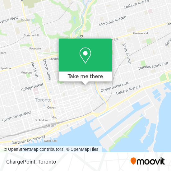 ChargePoint map