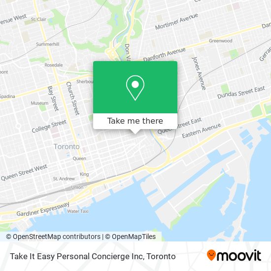 Take It Easy Personal Concierge Inc map