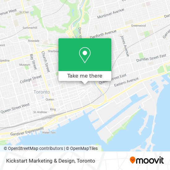 Kickstart Marketing & Design map