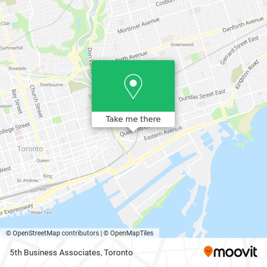 5th Business Associates map
