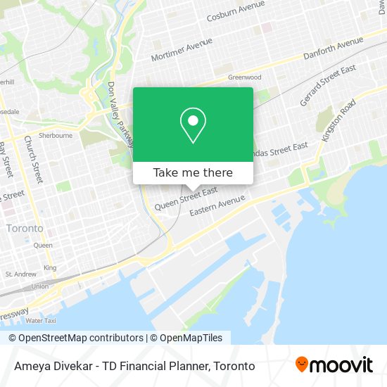 Ameya Divekar - TD Financial Planner map