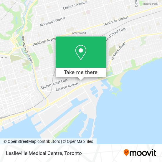 Leslieville Medical Centre plan