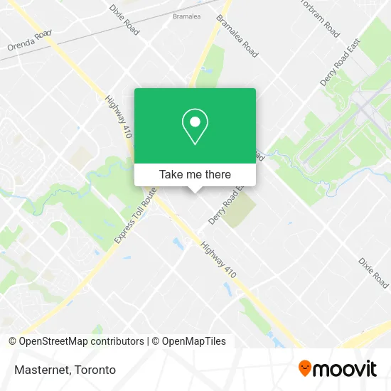 Masternet map