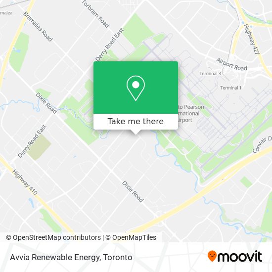 Avvia Renewable Energy map