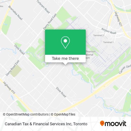 Canadian Tax & Financial Services Inc map