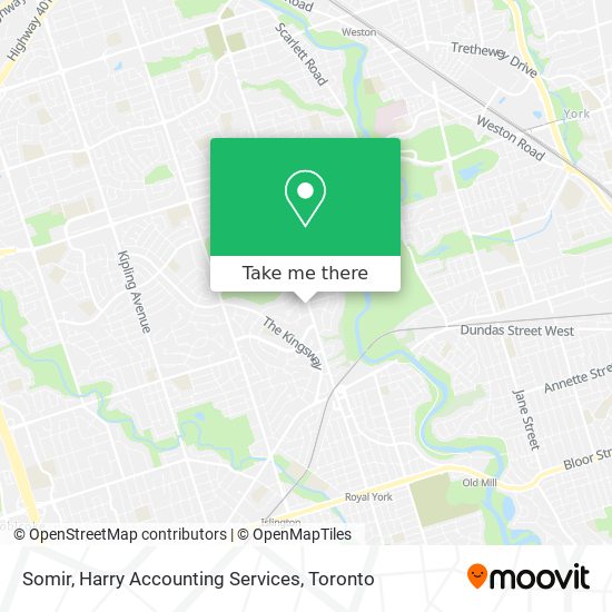 Somir, Harry Accounting Services map