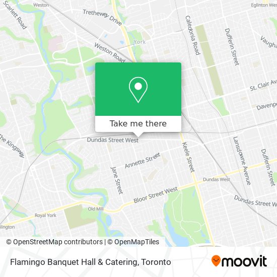 Flamingo Banquet Hall & Catering plan