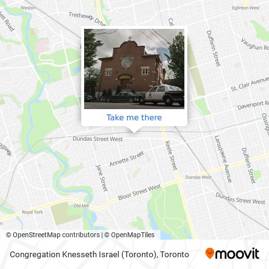 Congregation Knesseth Israel (Toronto) map