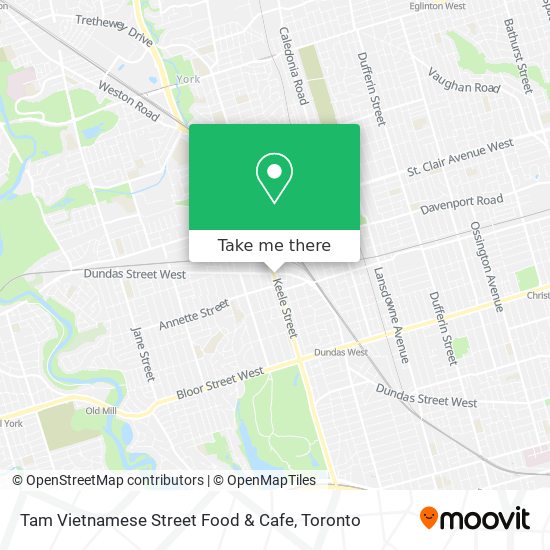 Tam Vietnamese Street Food & Cafe map