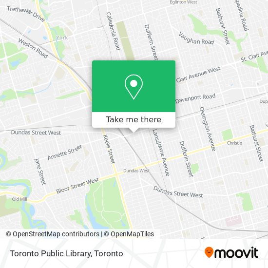 Toronto Public Library plan