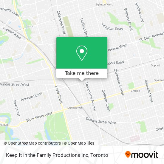 Keep It in the Family Productions Inc map