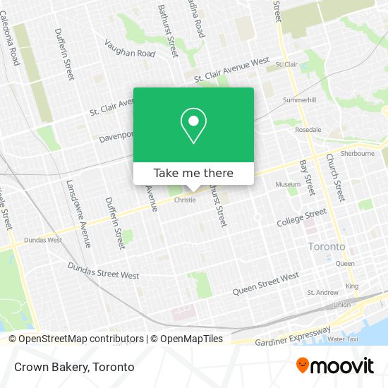 Crown Bakery map