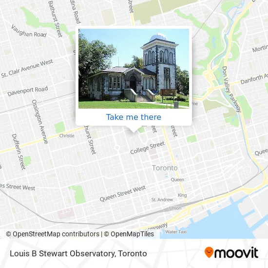 Louis B Stewart Observatory map