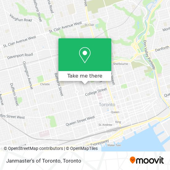 Janmaster's of Toronto plan