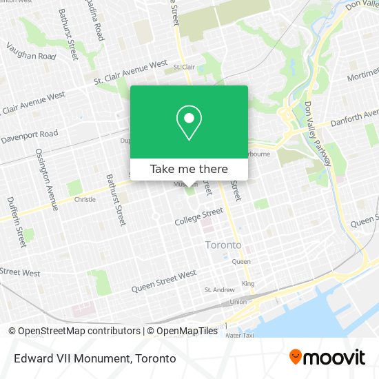 Edward VII Monument plan