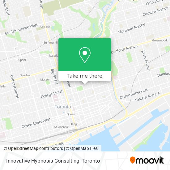 Innovative Hypnosis Consulting map