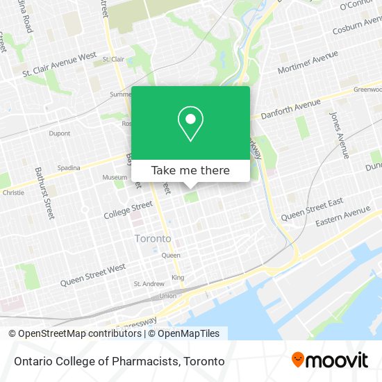 Ontario College of Pharmacists plan