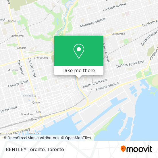 BENTLEY Toronto plan