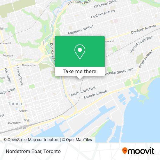 Nordstrom Ebar map