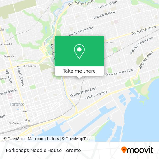 Forkchops Noodle House map